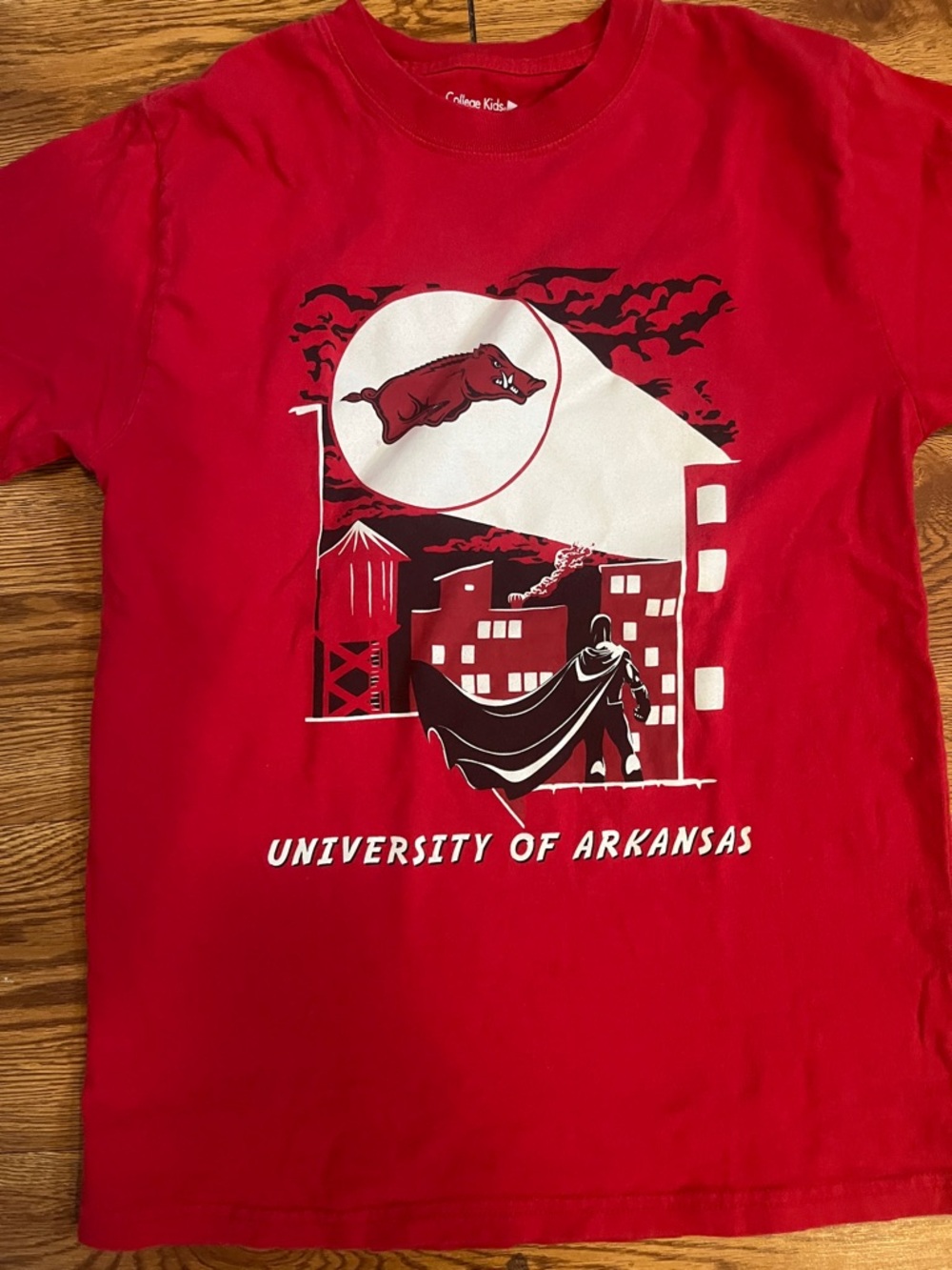 EUC University of Arkansas Hogs-  Glows In The Dark